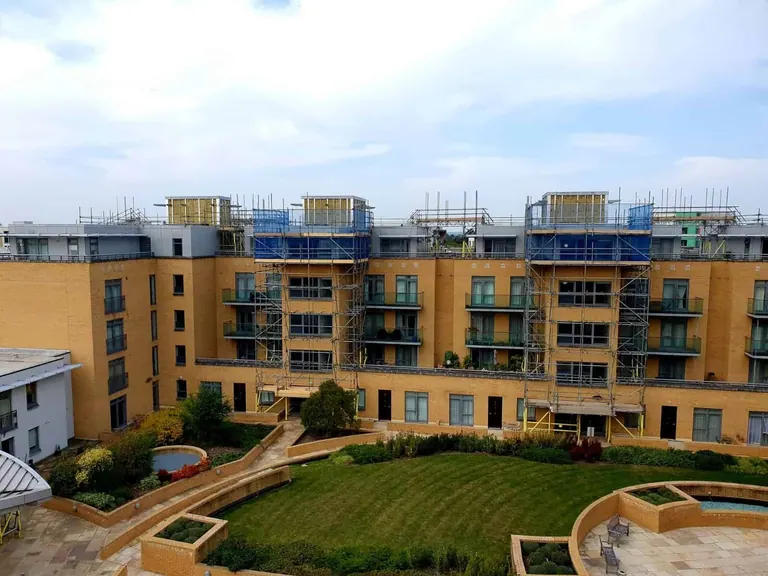 Belvedere scaffolding project, photo 4 of 4
