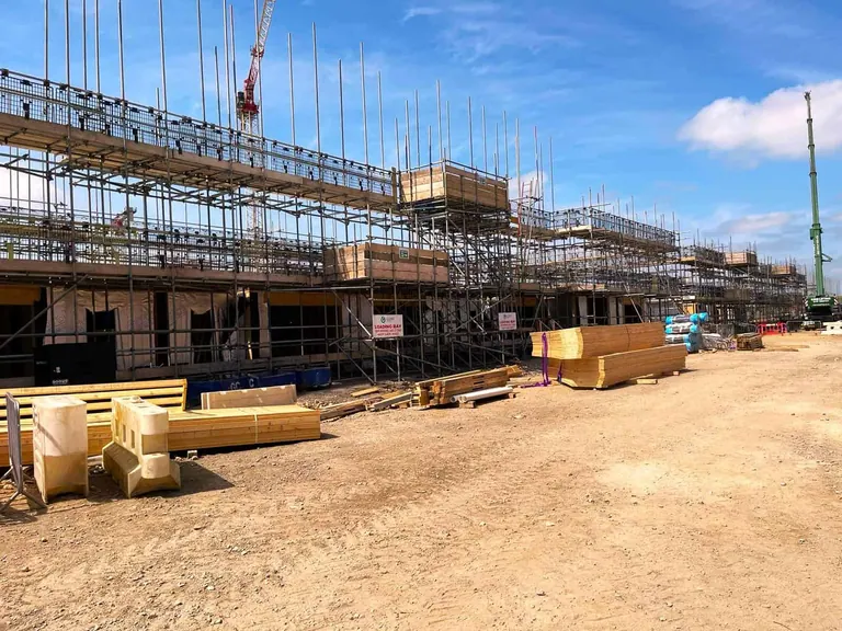 Bennett scaffolding project, photo 1 of 3
