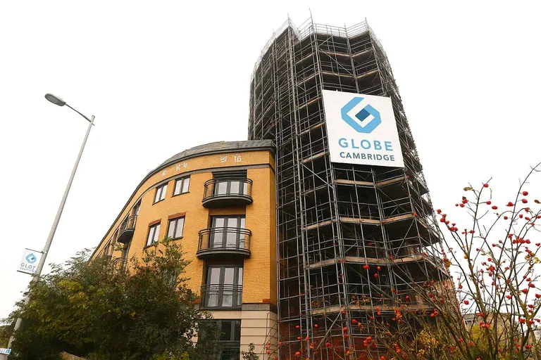 Belvedere scaffolding project, photo 1 of 4