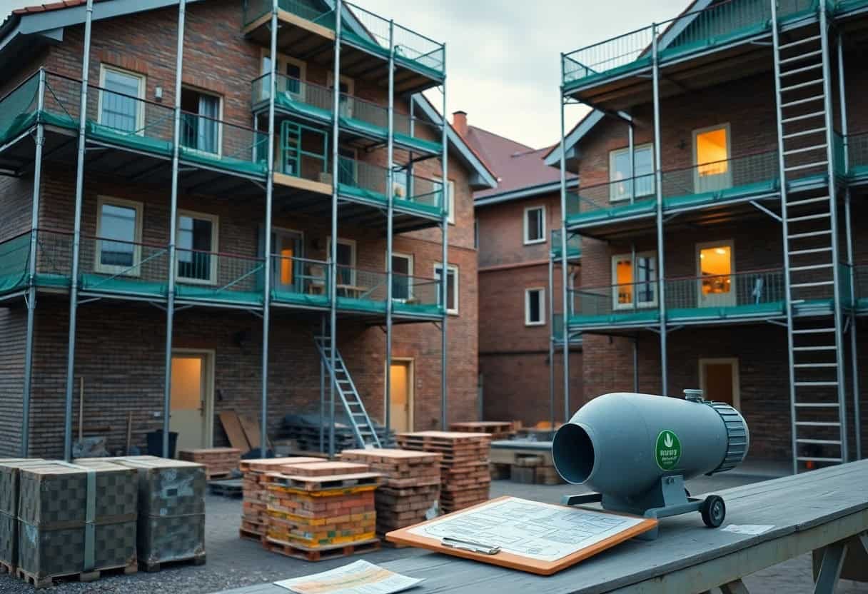 Scaffolding for New Build Housing - What Developers Should Plan For